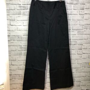 Attention Black Fabric Blend Trousers